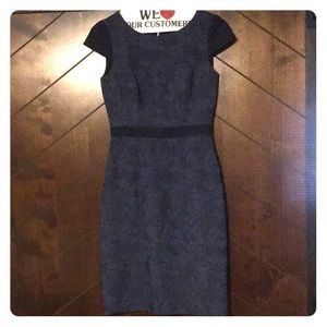 Knee length, Navy blue Antonio Melani dress